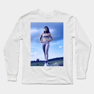 Strong Chinese Girl #2 Long Sleeve T-Shirt